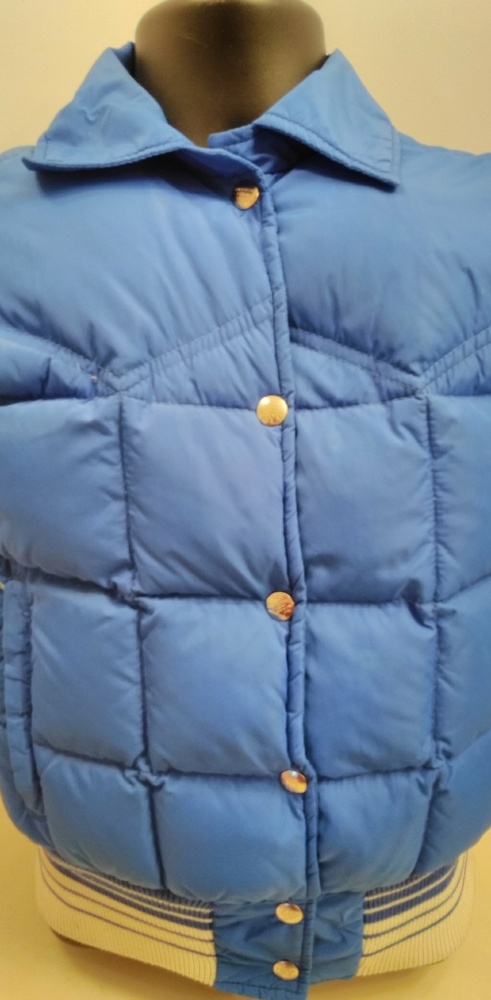 Vintage White Mountain Puffy Goose Down Vest 1970s
